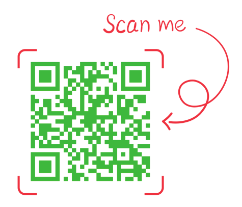 C&oacute;digo QR do passatempo das redes sociais
